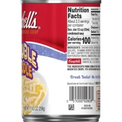 Campbell's Condensed Double Noodle Soup -Snack Shop 1 bc177ab8db1ecce5f23b503efc603188