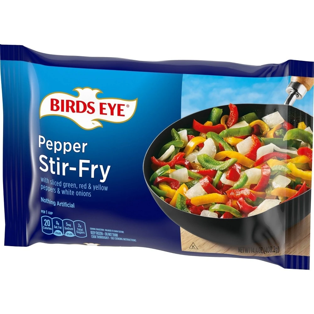 Birds Eye Pepper Stir Fry Vegetables, Frozen Vegetables, 14.4 OZ Bag 5 Birds Eye Pepper Stir Fry Vegetables, Frozen Vegetables, 14.4 OZ Bag - Image 3