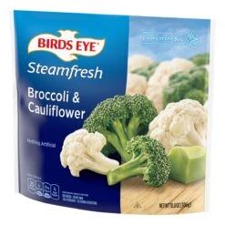 Birds Eye Broccoli & Cauliflower -Snack Shop 1 d00ba96e2c760e713f1ed69b1185341a