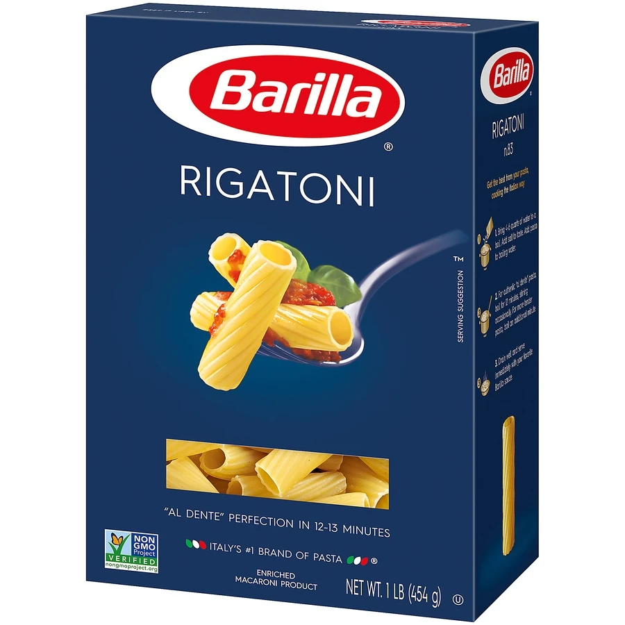 Barilla Rigatoni 1 Lb 5 Barilla Rigatoni 1 Lb - Image 3