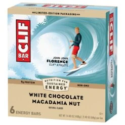 CLIF Bar White Chocolate Macadamia Nut Energy Bars -Snack Shop 1 d780e308b26f9a7dc0aca083606dc2a7