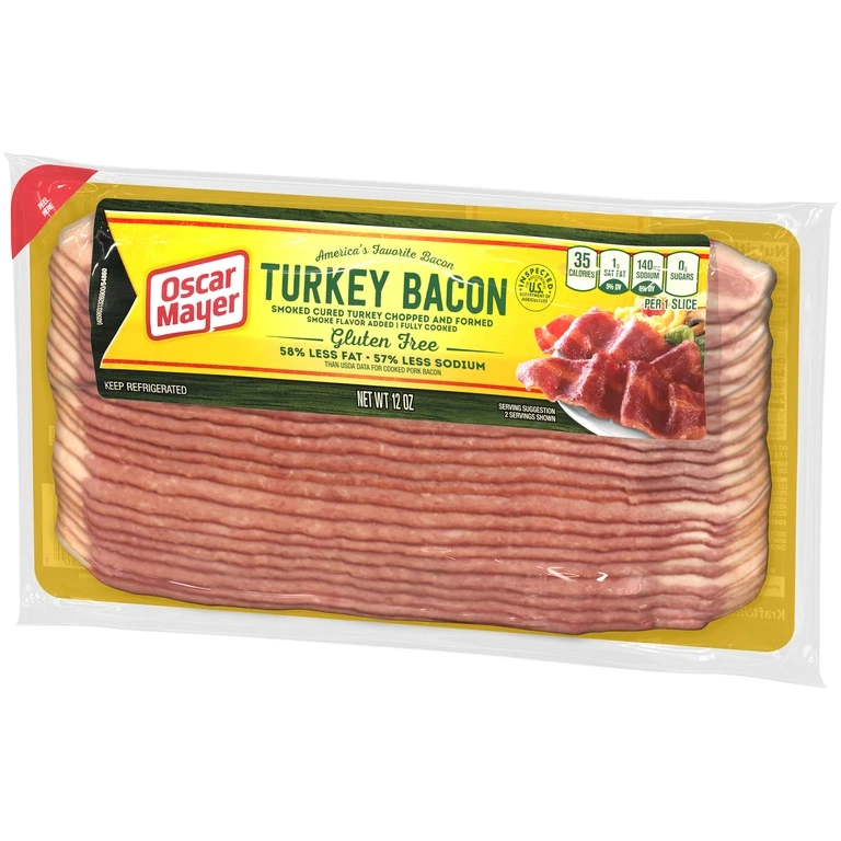 Oscar Mayer Turkey Bacon - 12oz 5 Oscar Mayer Turkey Bacon - 12oz - Image 3