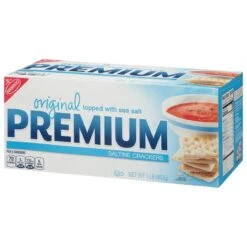 Premium Original Saltine Crackers -Snack Shop 1 df96e932a4a998ba397c3eeed7e963ec