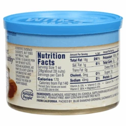 Blue Diamond, Lightly Salted Low Sodium Almonds, 6oz Can -Snack Shop 1 e0a644cd7d012144f18a97882a4f0acf