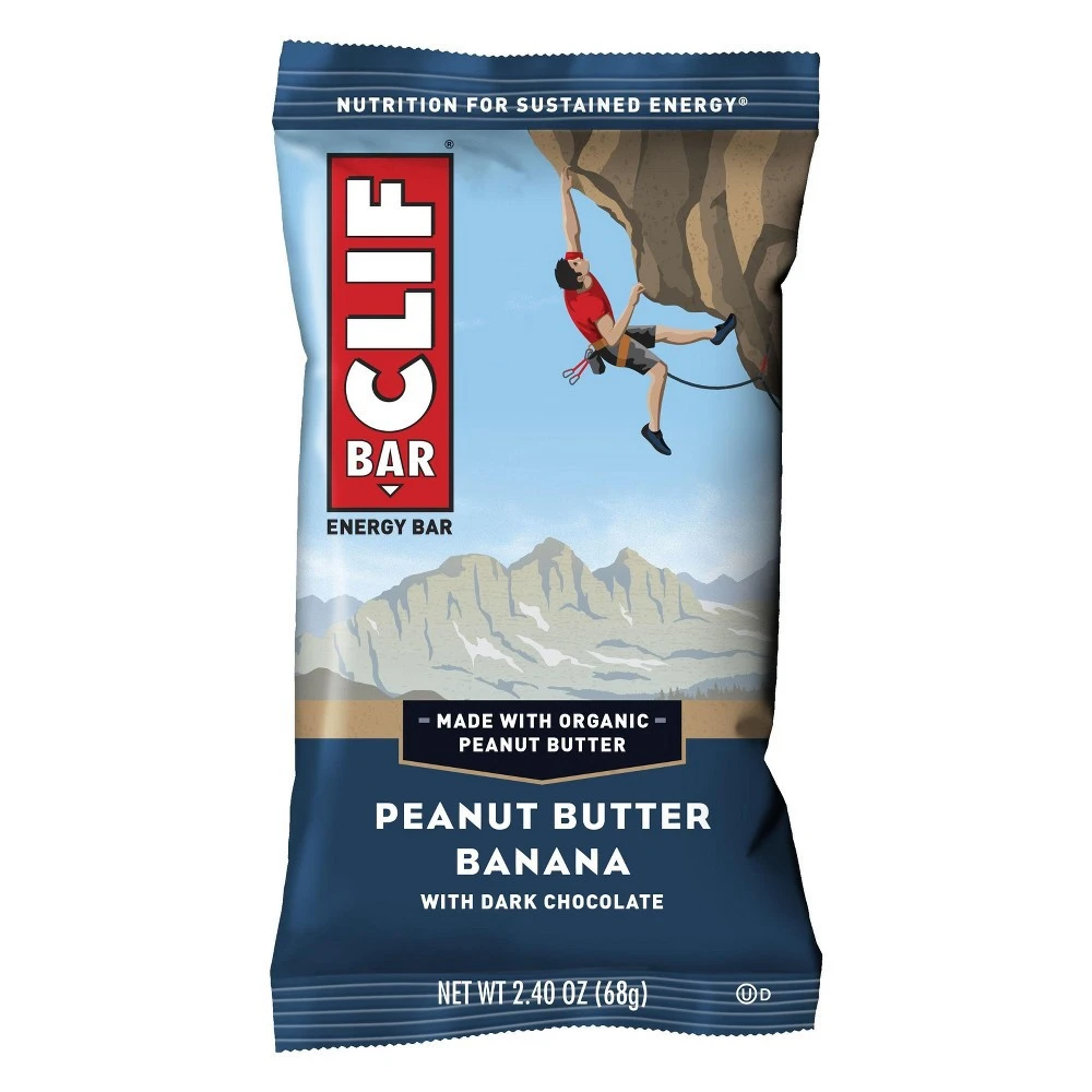 CLIF BAR - Peanut Butter Banana With Dark Chocolate - Energy Bars - 2.4 Oz. (6 Pack) 5 CLIF BAR - Peanut Butter Banana With Dark Chocolate - Energy Bars - 2.4 Oz. (6 Pack) - Image 3