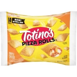 Totino's Triple Cheese Frozen Pizza Rolls -Snack Shop 1 ed4e5b4ad0effc2b7d87ae09a090e79b