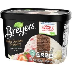 Breyers Breyer's® Vanilla, Chocolate, Strawberry Ice Cream -Snack Shop 1 edd7fc7ded57375ce322039d04ac8c2d