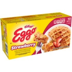 Eggo Strawberry Waffles -Snack Shop 1 f0d3b29f1cd1d9140278b2c9e1553622
