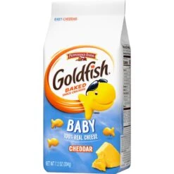 Goldfish Pepperidge Farm Goldfish Baby Cheddar Crackers - 7.2oz Bag -Snack Shop 1 f2cdc6634659b6afff051db71efc44bd