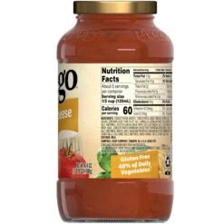 Prego Three Cheese Italian Sauce -Snack Shop 10 19d151d8d9e03773bbae286a08e191df