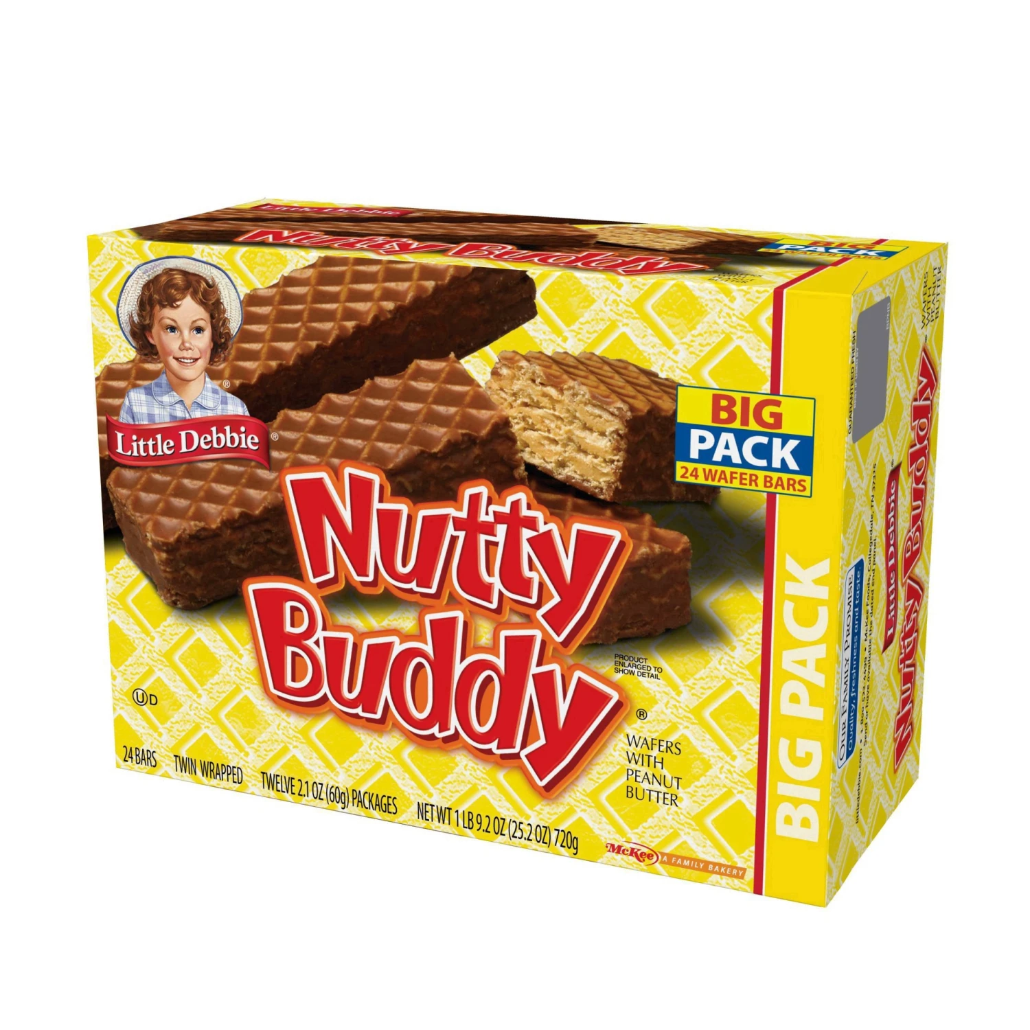 Little Debbie Extra Peanut Butter Nutty Bar - 25.2oz / 24ct 9 Little Debbie Extra Peanut Butter Nutty Bar - 25.2oz / 24ct - Image 7
