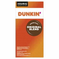 Dunkin' Medium Roast Original Blend Coffee K-Cup Pods -Snack Shop 11 8fa03c748652ce739bdfb86df4fe6711