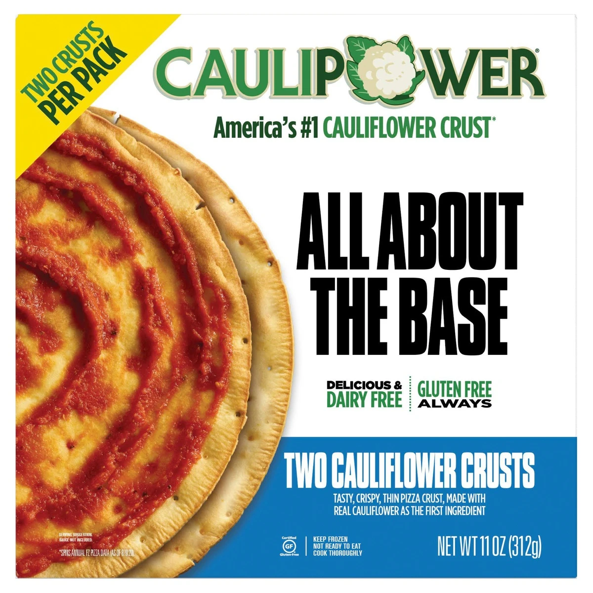 Caulipower Cauliflower Pizza Crusts 3 Caulipower Cauliflower Pizza Crusts