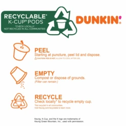 Dunkin' Decaf Medium Roast K-cup Pods 31 Dunkin' Decaf Medium Roast K-cup Pods -Snack Shop 12 72406fdb3c29c7ea1bfe31db3b4cb4f7