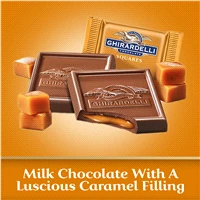 GHIRARDELLI Milk Chocolate Squares With Caramel Filling 16 GHIRARDELLI Milk Chocolate Squares With Caramel Filling - Image 14