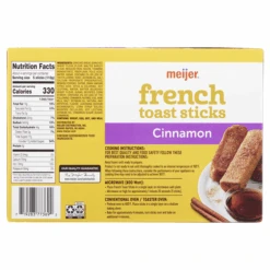Meijer Cinnamon French Toast Sticks -Snack Shop 14 45055b4a1600aacc03a597e4bfe0f07d