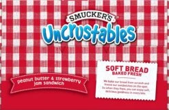 Smucker's Uncrustables Peanut Butter & Strawberry Jam Sandwich, 10-Count Pack -Snack Shop 16 1e02bcc176057f1a73d534278672ba50
