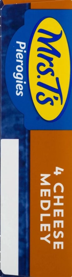 Mrs. T's 4 Cheese Medley Pierogies 12 Ea -Snack Shop 17 e5bbbf9b7324ed87768209d7306d9bd9