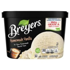 Breyers Homemade Vanilla Ice Cream