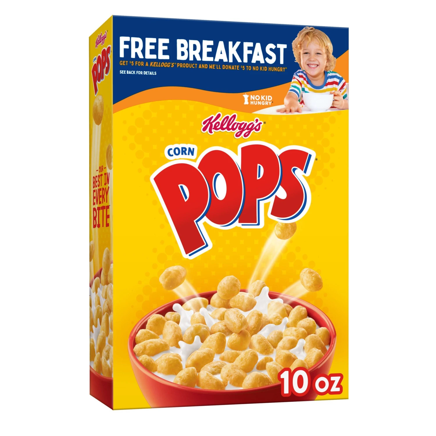 Kellogg's Corn Pops Original Cold Breakfast Cereal 3 Kellogg's Corn Pops Original Cold Breakfast Cereal