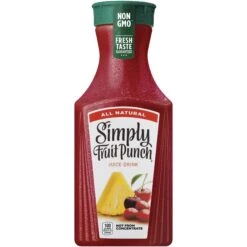Simply Fruit Punch Juice Drink - 52 Fl Oz