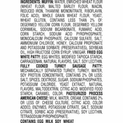 Jimmy Dean Delights English Muffin Breakfast Sandwiches With Turkey Sausage, Egg White, And Cheese, Frozen, 4 Count -Snack Shop 2 13932412215e7127405698d8c5885e3a