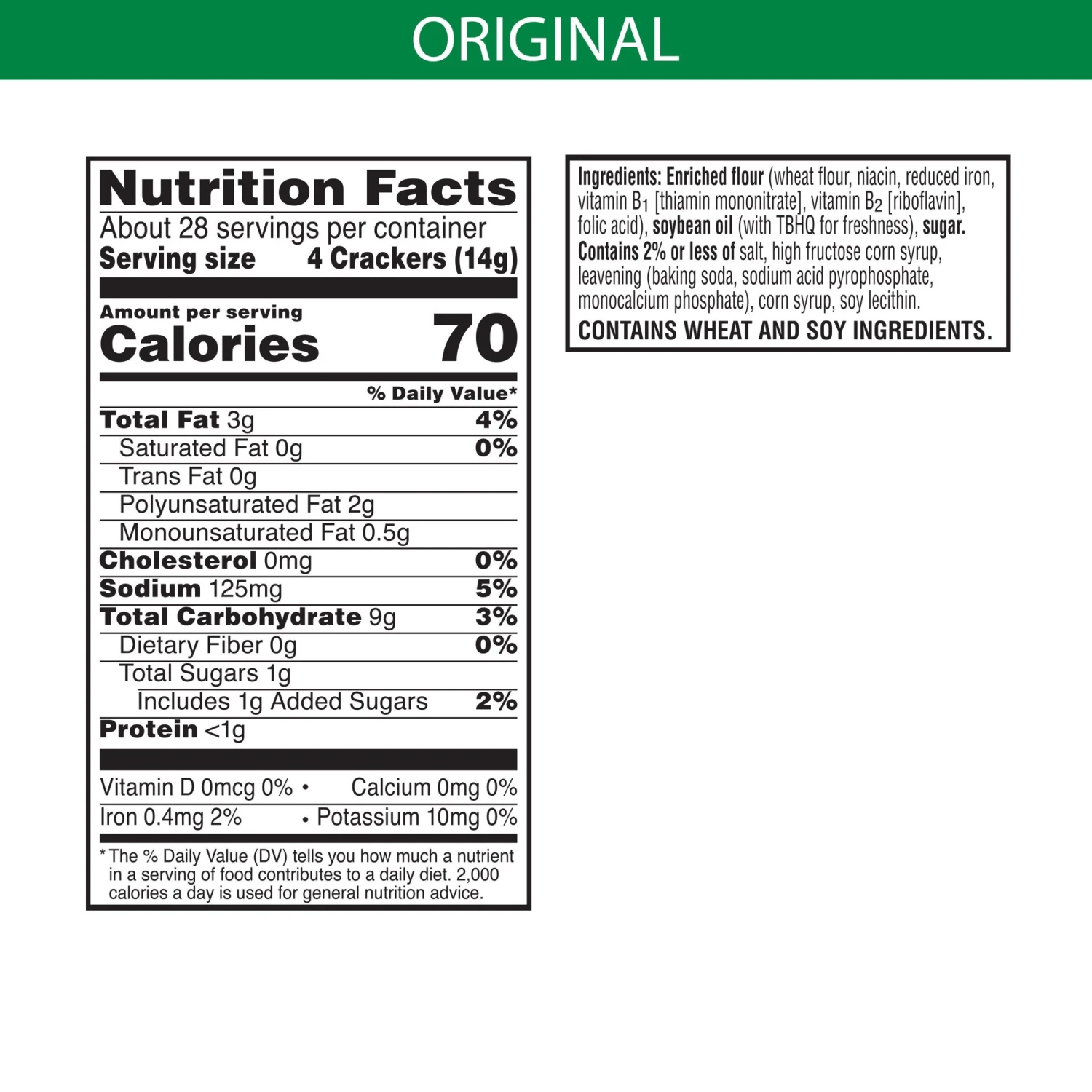 Club Kellogg's Club Crackers, Original, 13.7 Oz 6 Club Kellogg's Club Crackers, Original, 13.7 Oz - Image 4