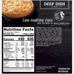Red Baron Deep Dish Singles Four Cheese Frozen Pizza - 11.2oz -Snack Shop 2 2ec9c6a2ccb36738dfd701ba219cbc4f