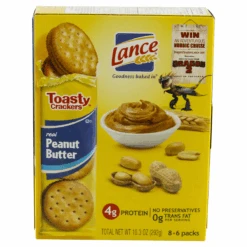 Lance Toasty Peanut Butter Sandwich Crackers -Snack Shop 2 33df3815d9829163c361c010182cc8bc