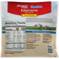 Steam'ables Edamame With Sea Salt -Snack Shop 2 383b51e7ed4e163cf6142683f775c72c