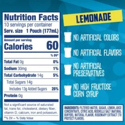 Capri Sun Lemonade Drink Pouches -Snack Shop 2 3cf807c8ff9c25e65c4bf5b8d6644ebc