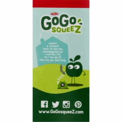 GoGo SqueeZ Fruit On The Go Variety Pack AppleSauce 12.0 Ea -Snack Shop 2 3eebb34890cd377701918a6a111d7f17