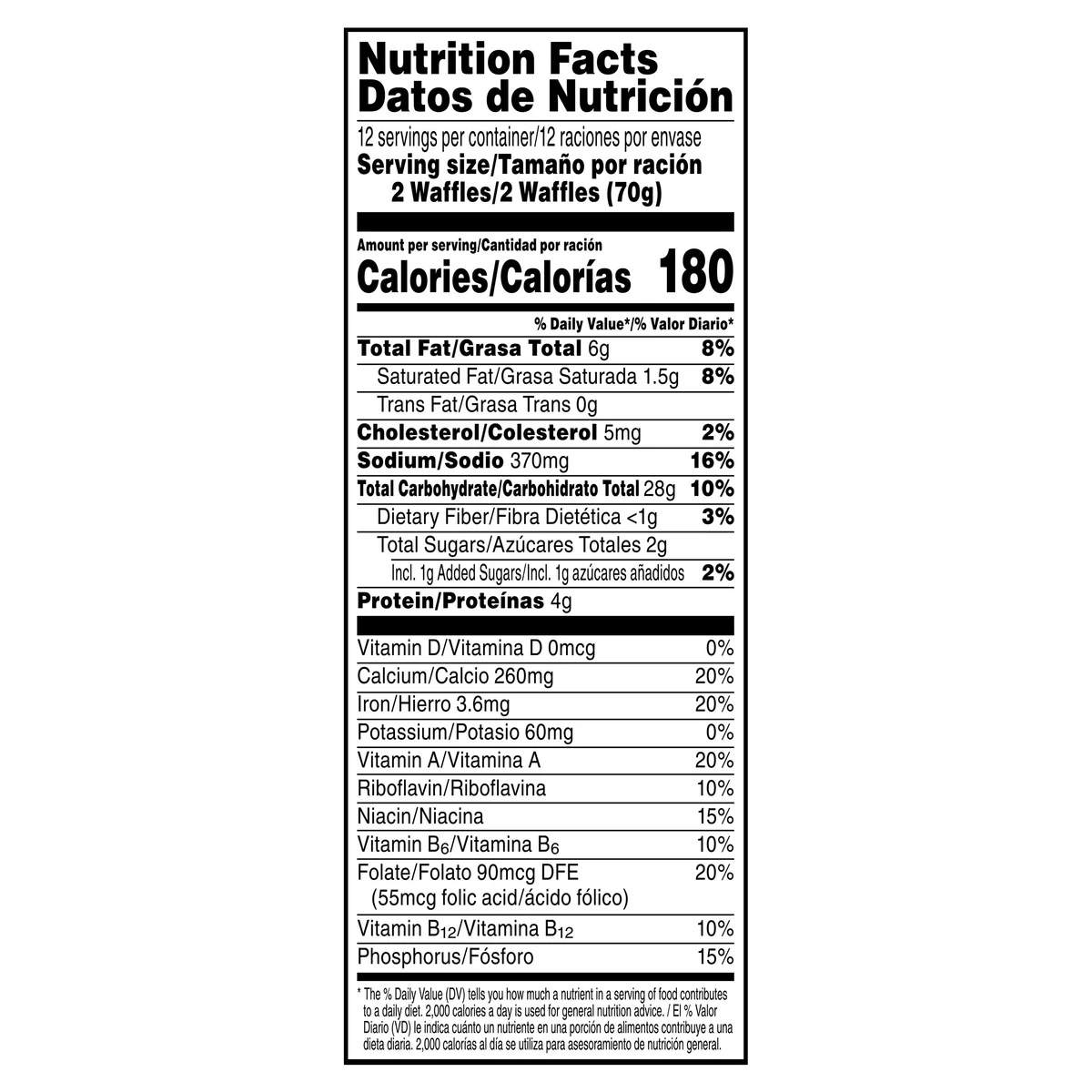 Eggo Buttermilk Frozen Waffles - 29.6oz/24ct 6 Eggo Buttermilk Frozen Waffles - 29.6oz/24ct - Image 4