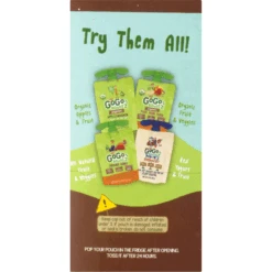 GoGo SqueeZ 12-Pack Apple Cinnamon Applesauce 12 Pouches 3.2 Oz Pouch 12 Ea -Snack Shop 2 70008469c82e87044340eee1f6486674