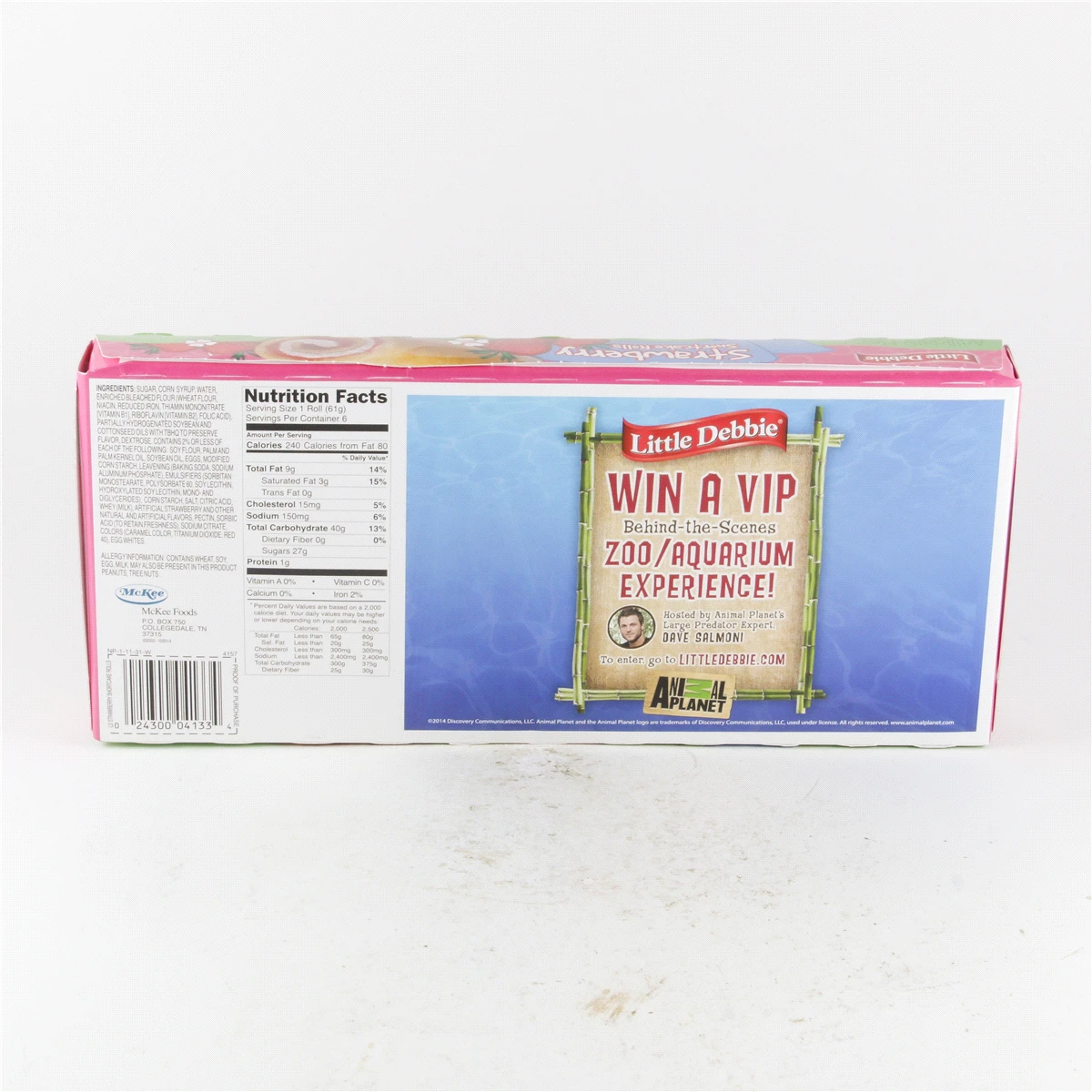 Little Debbie Strawberry Shortcake Rolls 4 Little Debbie Strawberry Shortcake Rolls - Image 2