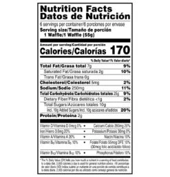 Eggo Think & Fluffy Cinnamon Brown Sugar Frozen Waffles - 11.6oz/6ct -Snack Shop 2 815f0ca4c86c8a796520e8ee645eef3e