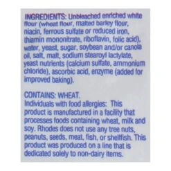 Rhodes Yeast Dinner Rolls -Snack Shop 2 88043d04e6cd02d0d726031bf65756b7