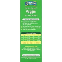 Ronzoni Garden Delight Rotini Pasta -Snack Shop 2 9a2ed6048202556dcece2317c4e6fb57
