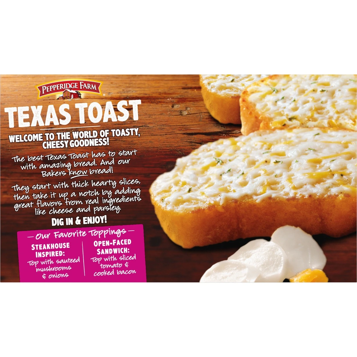 Pepperidge Farm Five Cheese Texas Toast 5 Pepperidge Farm Five Cheese Texas Toast - Image 3