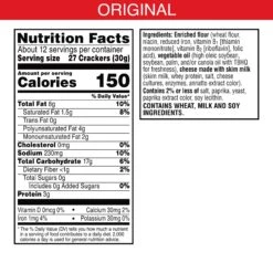 Cheez-It Original Cheese Crackers -Snack Shop 2 a7961177d5b0f2b21a98637437db07fc