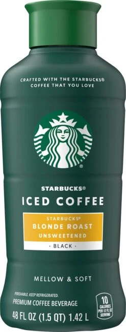 Starbucks Discoveries Unsweetened Blonde Roast Iced Coffee - 48 Fl Oz -Snack Shop 2 a98de3a938aa6a390df16ccc195f6bfb