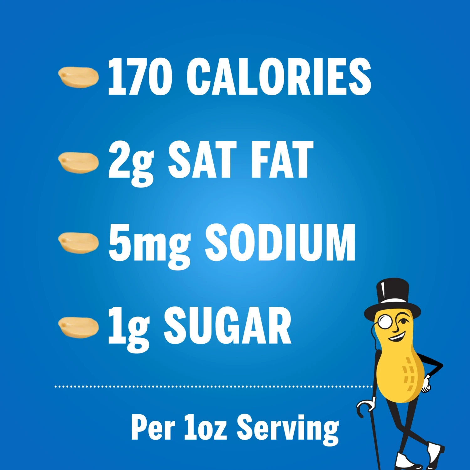 Planters Unsalted Dry Roasted Peanuts, 16 Oz Jar 15 Planters Unsalted Dry Roasted Peanuts, 16 Oz Jar - Image 13