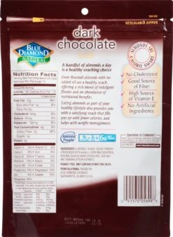 Blue Diamond Almonds Oven Roasted Dark Chocolate -Snack Shop 2 ad9e89a8b6960787fa46905588fbd7f1