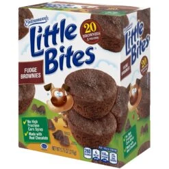 Entenmann's Little Bites Fudge Brownies 5 Pk 20 Ct -Snack Shop 2 b1c4480e3d60651a872ca23990e48644