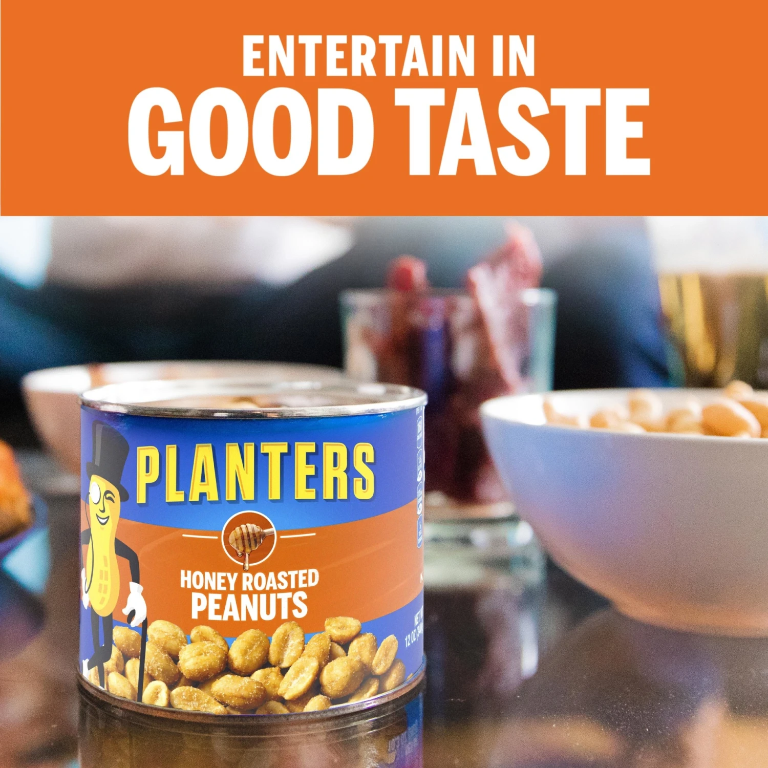 Planters Honey Roasted Peanuts 12 Oz 6 Planters Honey Roasted Peanuts 12 Oz - Image 4