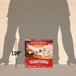 DIGIORNO Frozen Four Cheese Personal Pizza On A Traditional Crust 18 DIGIORNO Frozen Four Cheese Personal Pizza On A Traditional Crust -Snack Shop 2 d578b90a726fe2544f2e4aa04f686c57