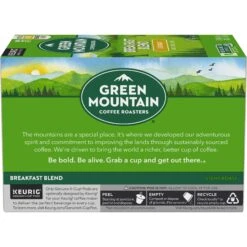 Green Mountain Coffee Roasters™ Breakfast Blend, Light Roast -Snack Shop 2 d771fe4979e0696f078b71431f98f957