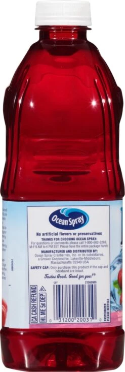 Ocean Spray Diet Cranberry Juice - 64 Fl Oz Bottle -Snack Shop 2 d9d5508169cd64ccceb274eb654e4591