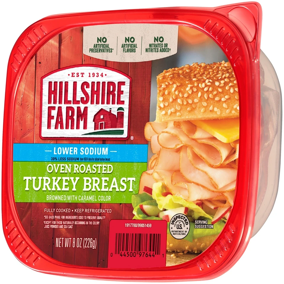 Hillshire Farm Ultra Thin Lower Sodium Oven Roasted Turkey Lunchmeat - 8 Oz 6 Hillshire Farm Ultra Thin Lower Sodium Oven Roasted Turkey Lunchmeat - 8 Oz - Image 4