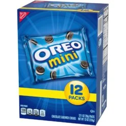 OREO Mini Chocolate Sandwich Cookies - Snack Pack - 12oz / 12ct 13 OREO Mini Chocolate Sandwich Cookies - Snack Pack - 12oz / 12ct -Snack Shop 2 e511b7986411880f007a824a83922c07
